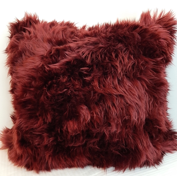 *Natures Collection 100% Genuine New Zealand Sheepskin Pillow - Picture 1 of 16